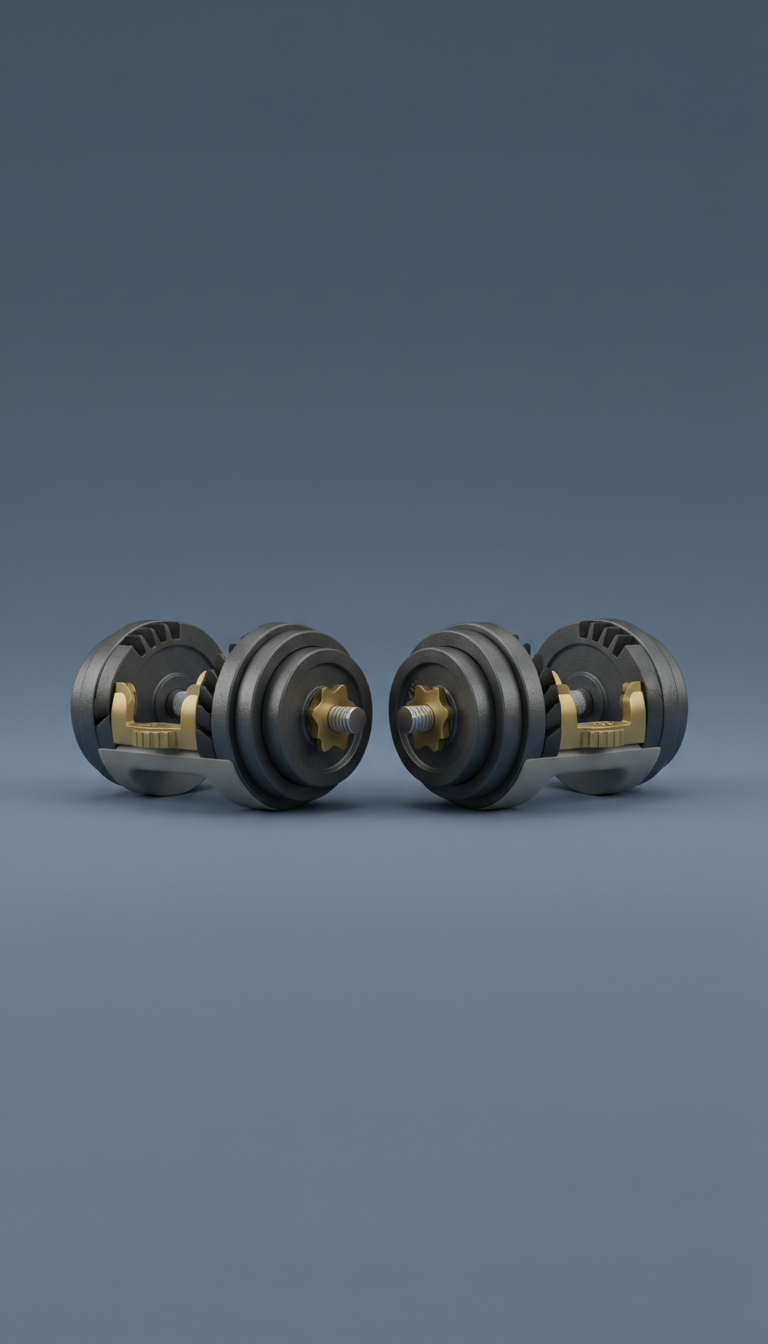 Paire d’haltères réglables 2–24 kg