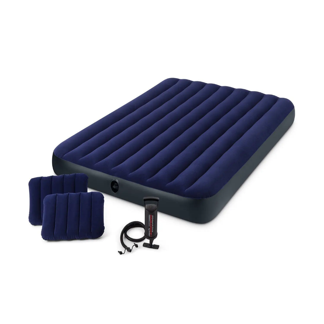 Matela gonflable + 🎁 Pompe électrique offerte