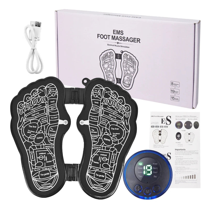 Tapis de massage EMS : Rétabli la circulation 🩸 Soulage la douleurs
