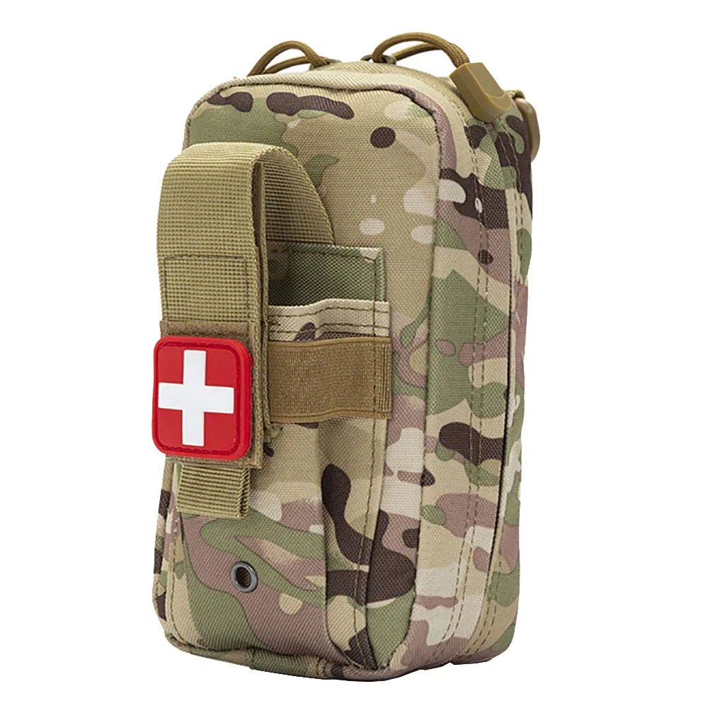 Tactical First Aid Kit Pouch – EDC Survival Bag for Car, Camping & Outdoor - CasaNova
