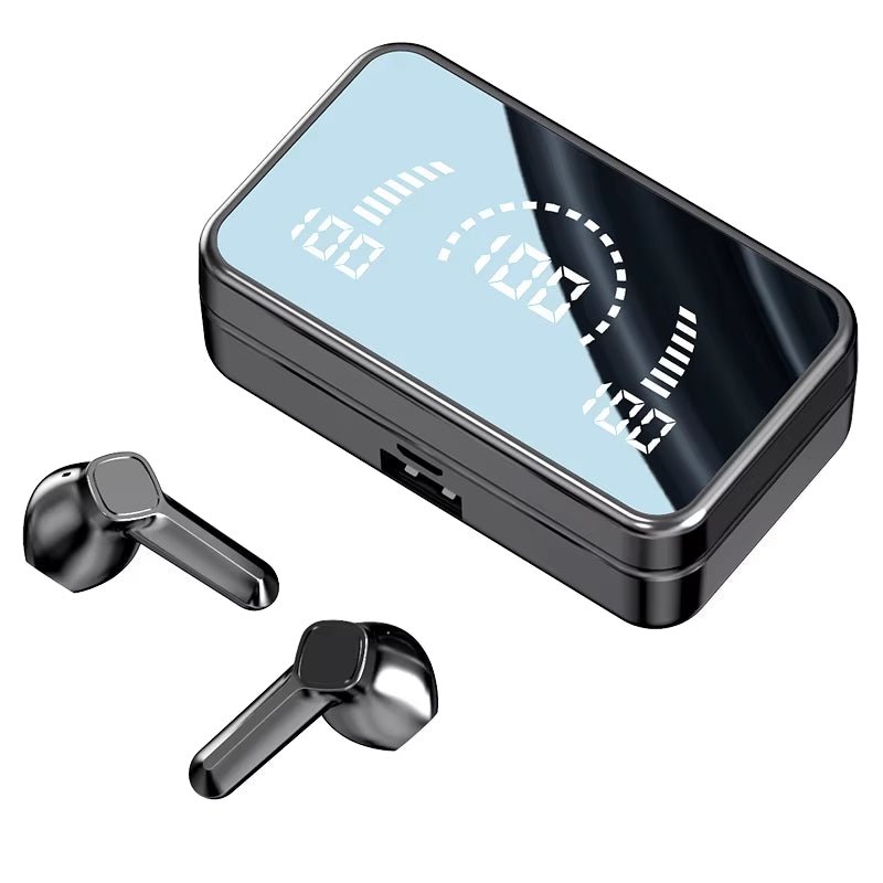 TWS Earbuds 5.3 – Noise-Cancelling, LED Display, Waterproof, Semi-In-Ear - CasaNova